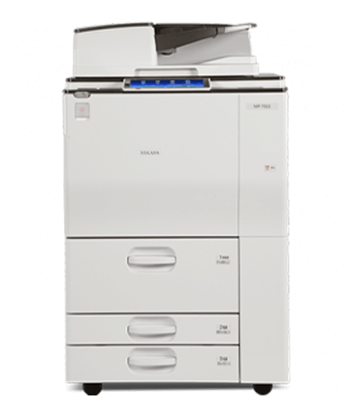 Cho thuê máy photocopy RICOH MP 6003/7502/7503 B/W ở kcn hựu thạnh đức hòa, long an