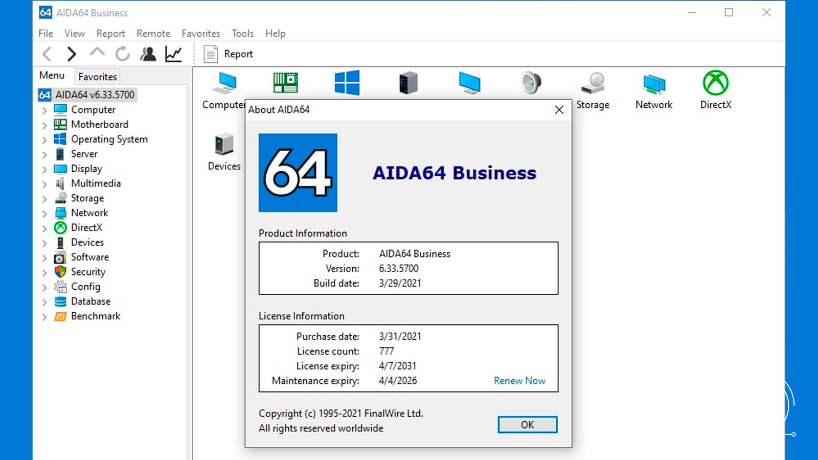 AIDA64: Ứng dụng kiểm tra thông tin máy tính, điện thoại