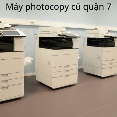     Máy photocopy cũ tốt nhất tại quận 7