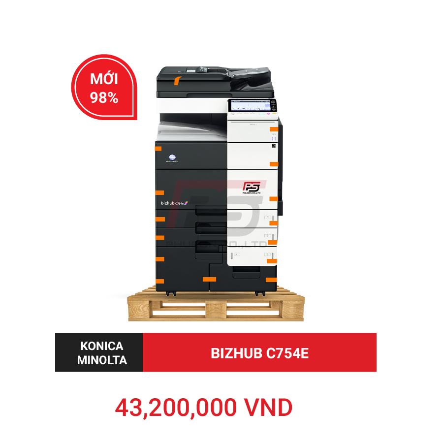 Máy photocopy KONICA Minolta Bizhub C754e đã được tân trang lại