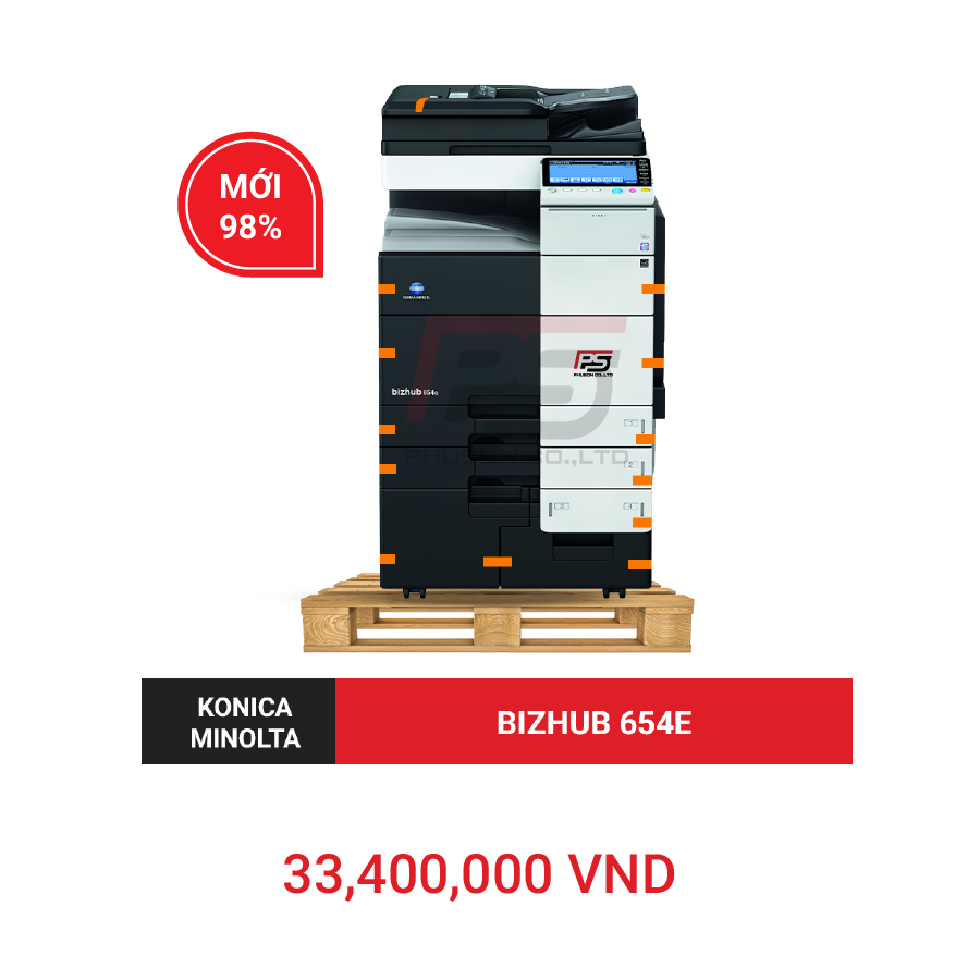 Máy photocopy KONICA Minolta Bizhub 654e đã được tân trang lại