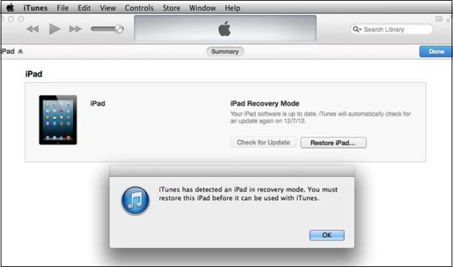 Cách mở khóa iPad không thể đồng bộ hóa với iTunes