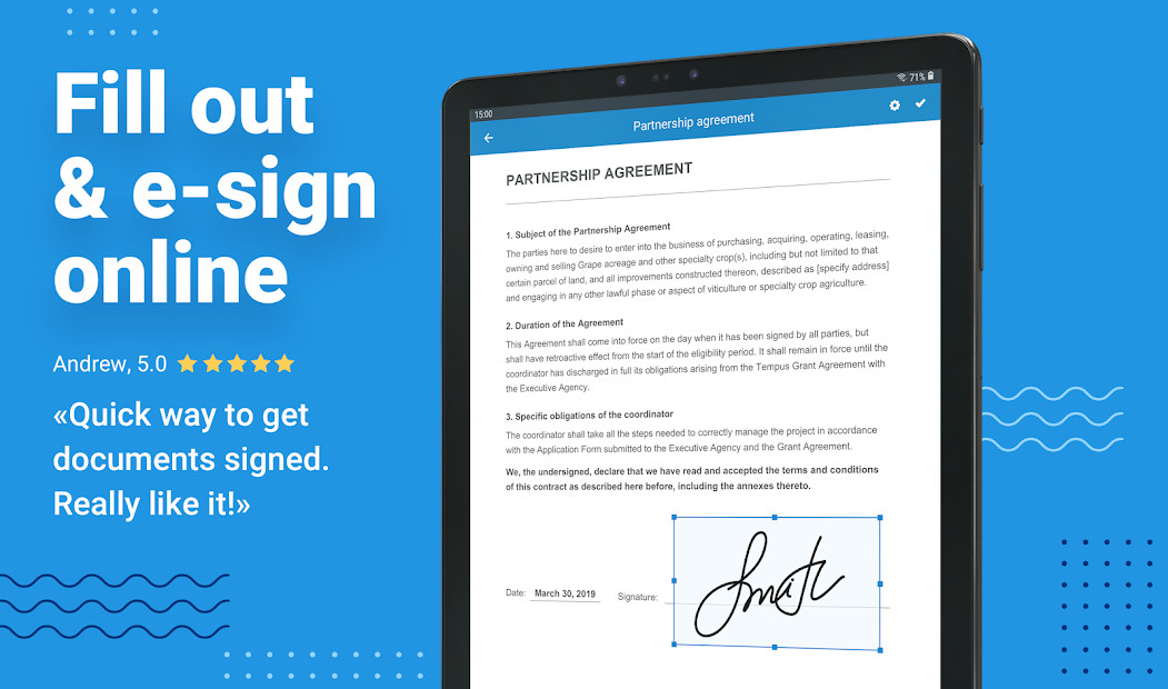 Ứng dụng signNow giúp bạn tạo chữ ký và chữ ký chuyên nghiệp