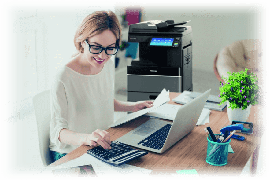 Bạn cần thuê máy in văn phòng, in khổ lớn A3, A4 để in ấn, photo tài liệu, scan màu về máy vi tính, scan về email cho khách hàng