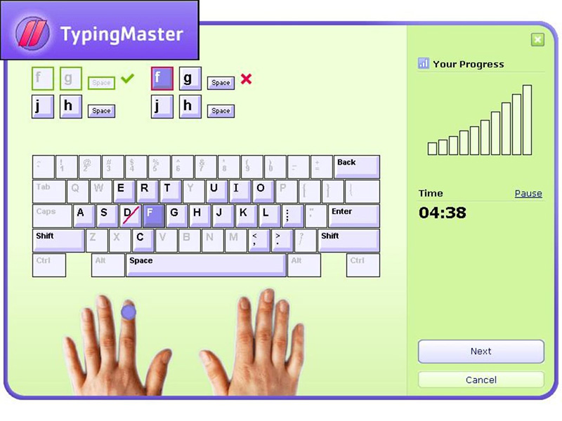 Hướng dẫn luyện tốc độ đánh máy với Typing Master trên Windows