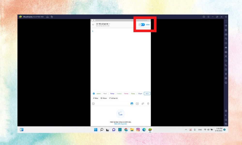 Hướng dẫn đăng bài Zalo bước 7