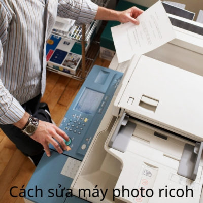 Cách sửa máy photocopy ricoh khi bị kẹt giấy
