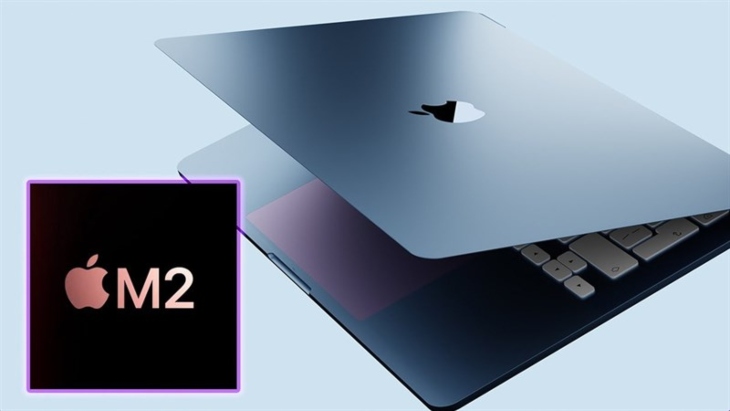 MacBook Air M2 được trang bị chip M2 mạnh mẽ