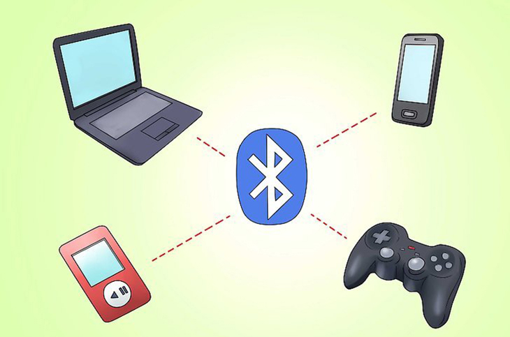 Bluetooth giúp hỗ trợ kết nối đa dạng với nhiều loại thiết bị khác nhau