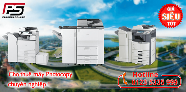 Cho thuê máy photocopy tại Phú Sơn