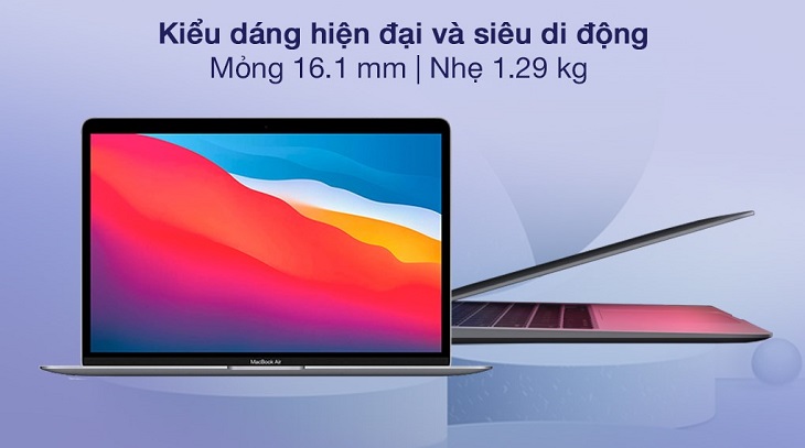 Máy tính xách tay Apple MacBook Air M1 2020 16GB / 256GB / GPU 7 lõi