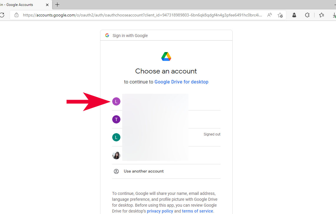 Hướng dẫn cách download và cài đặt Google Drive cho máy tính - bước 5